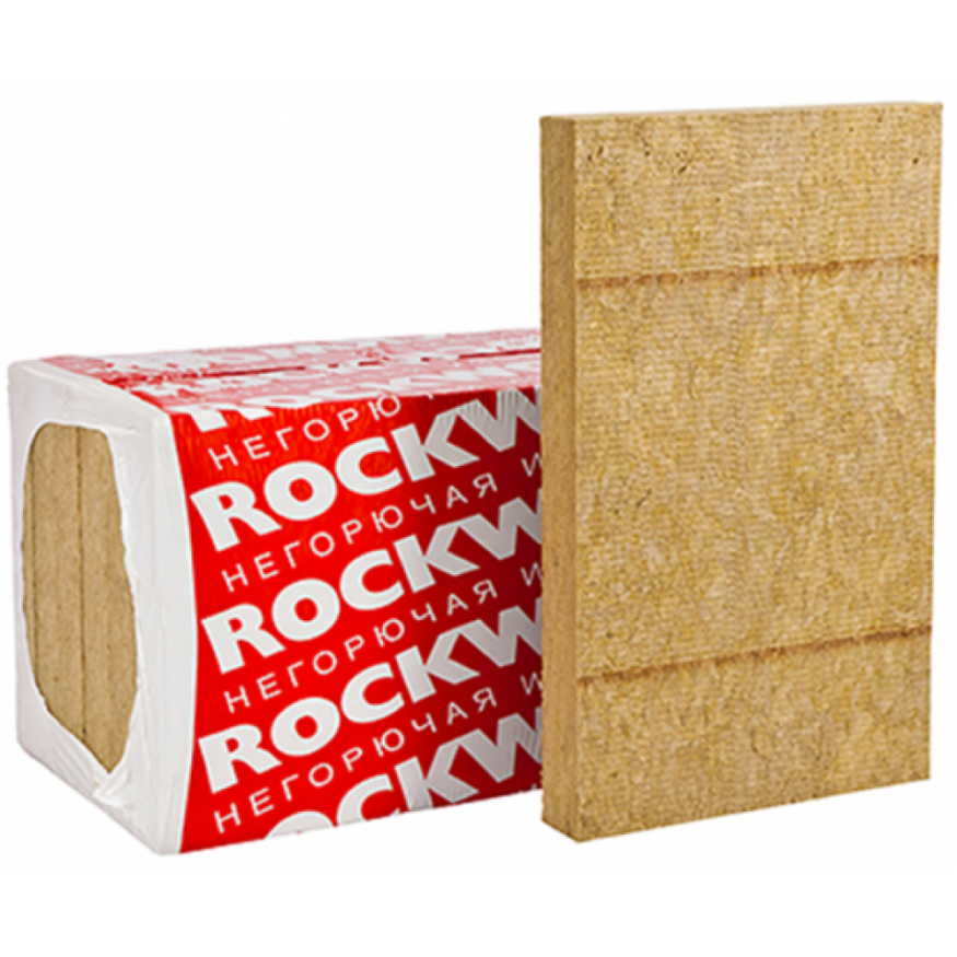 Утеплитель Венти Баттс 50х600х800 Rockwool купить в Адлере