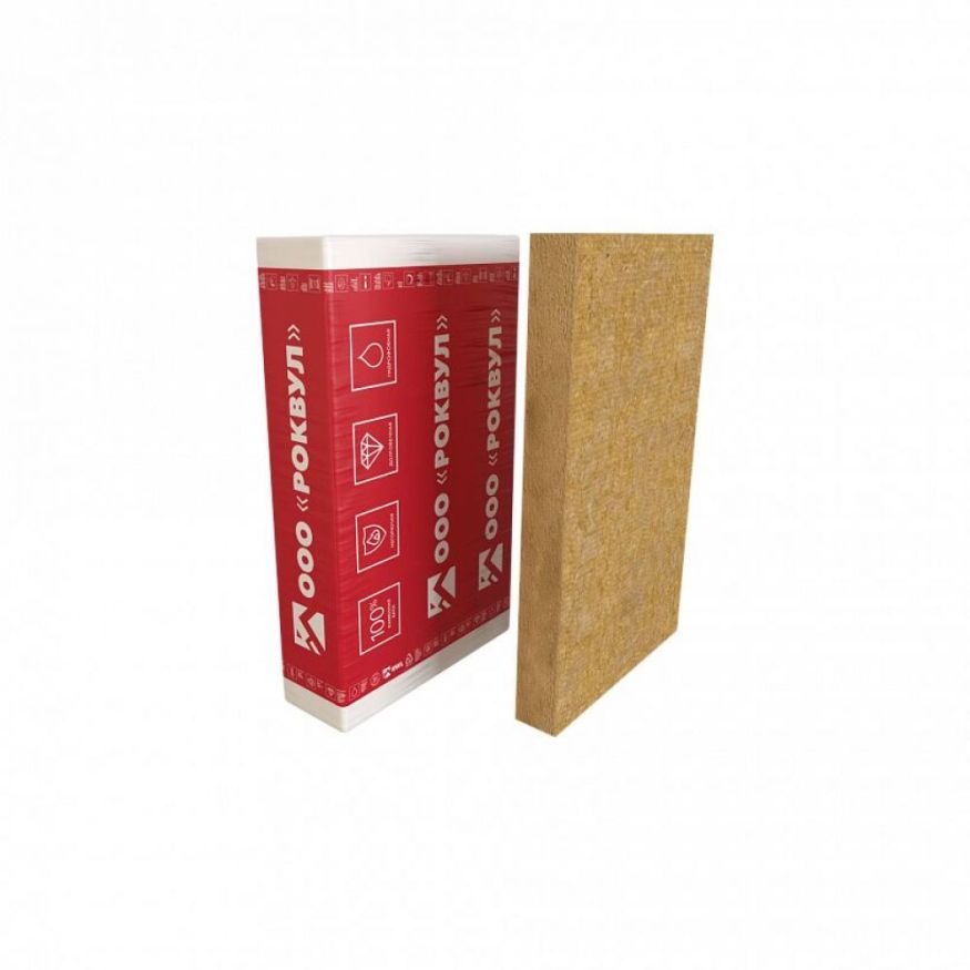 Утеплитель Rockwool ФАСАД БАТТС Оптима 150х600х1200/2шт/1.44м2/0.216м3 (32упак/палл) Rockwool купить в Адлере