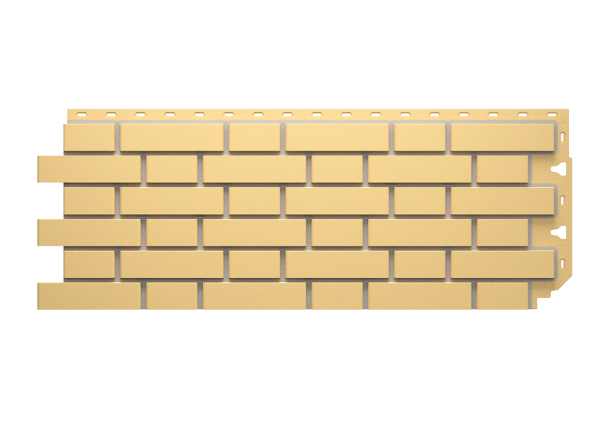 Фасадные панели Docke, Standard, Flemish (Флемиш) Жёлтый купить в Адлере