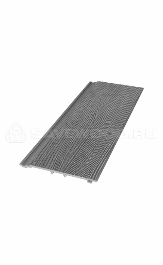 Сайдинг из ДПК SaveWood, SW Cedrus (R), Пепельный купить в Адлере