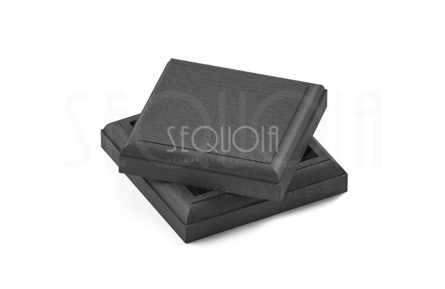 Комплект крышки и юбки для столба SEQUOIA GRAY купить в Адлере