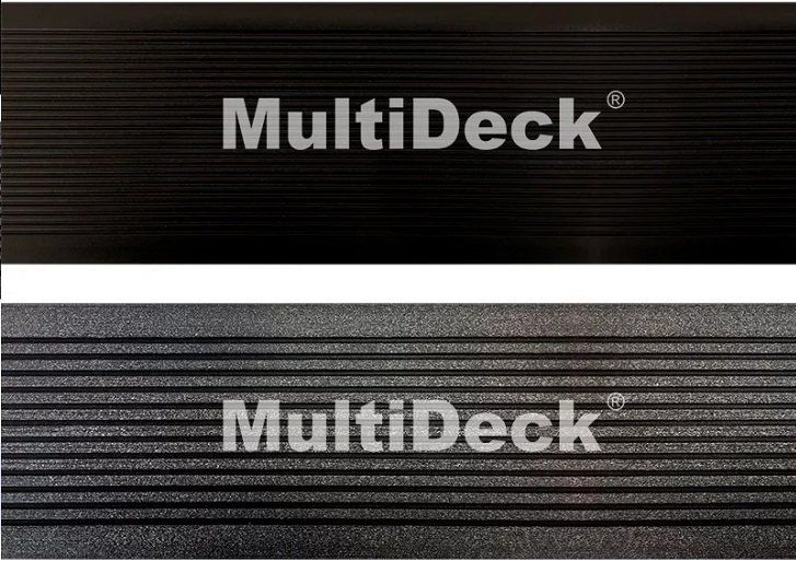 Террасная доска из ДПК MultiDeck Черный бархатный оттенок купить в Адлере