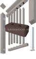 Крепление балясины Savewood купить в Адлере