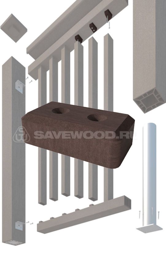 Крепление балясины Savewood купить в Адлере