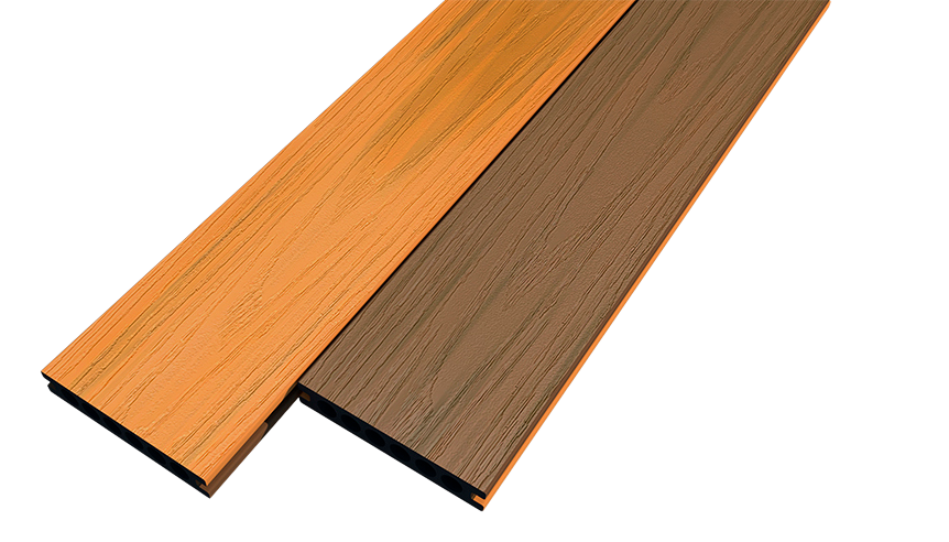 Teak / Latte | Двухсторонняя террасная доска WOODVEX Dual купить в Адлере