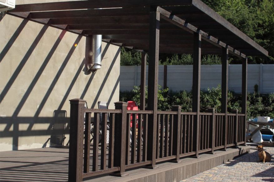 Комплект ограждения Holzhof Венге купить в Адлере