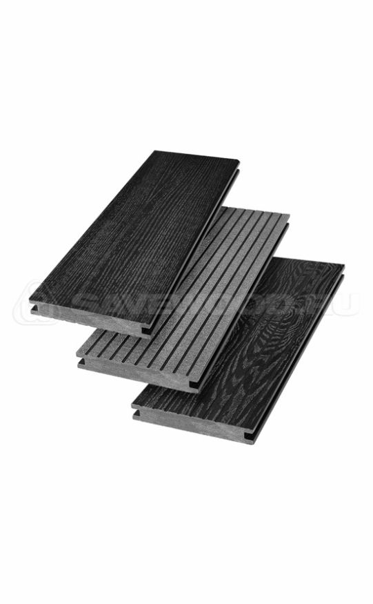 Террасная доска ДПК SaveWood, SW Fraxinus (R), Черный купить в Адлере