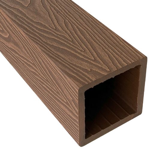 Столб для ограждения из ДПК EasyDecking, Wood-X, Коричневый купить в Адлере