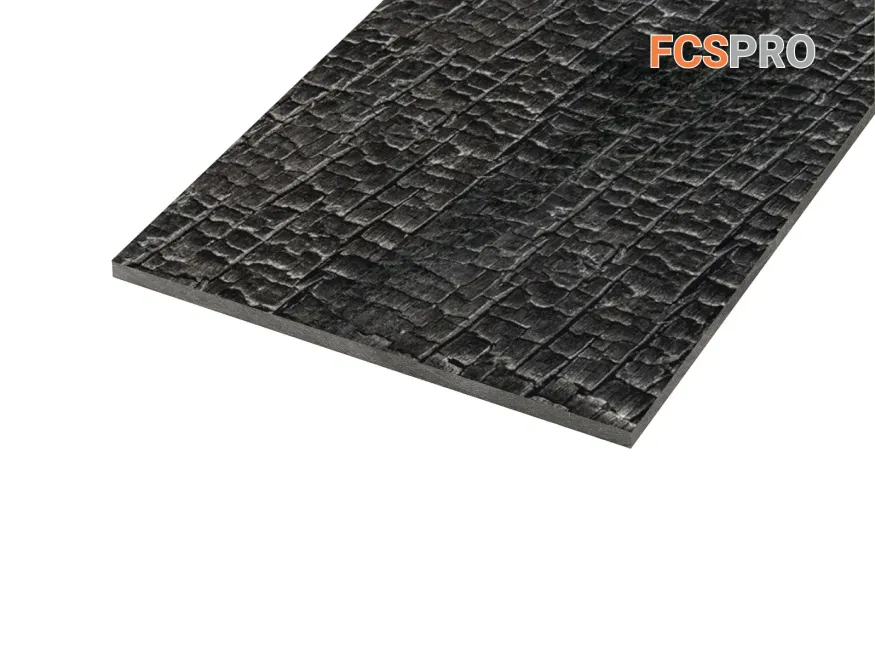 Фиброцементная панель FCSPRO Decor Wood Угольное купить в Адлере