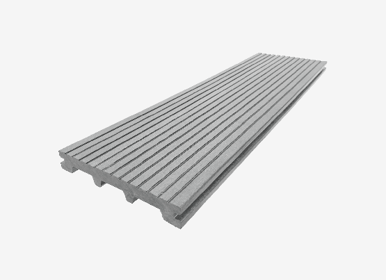 Террасная доска ДПК RusDecking Unodeck Titanio - Серый купить в Адлере