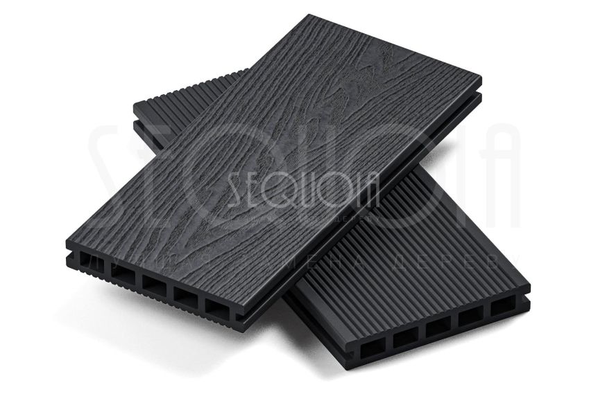 Доска террасная ДПК 3D SEQUOIA Evolution WOOD BLACK купить в Адлере