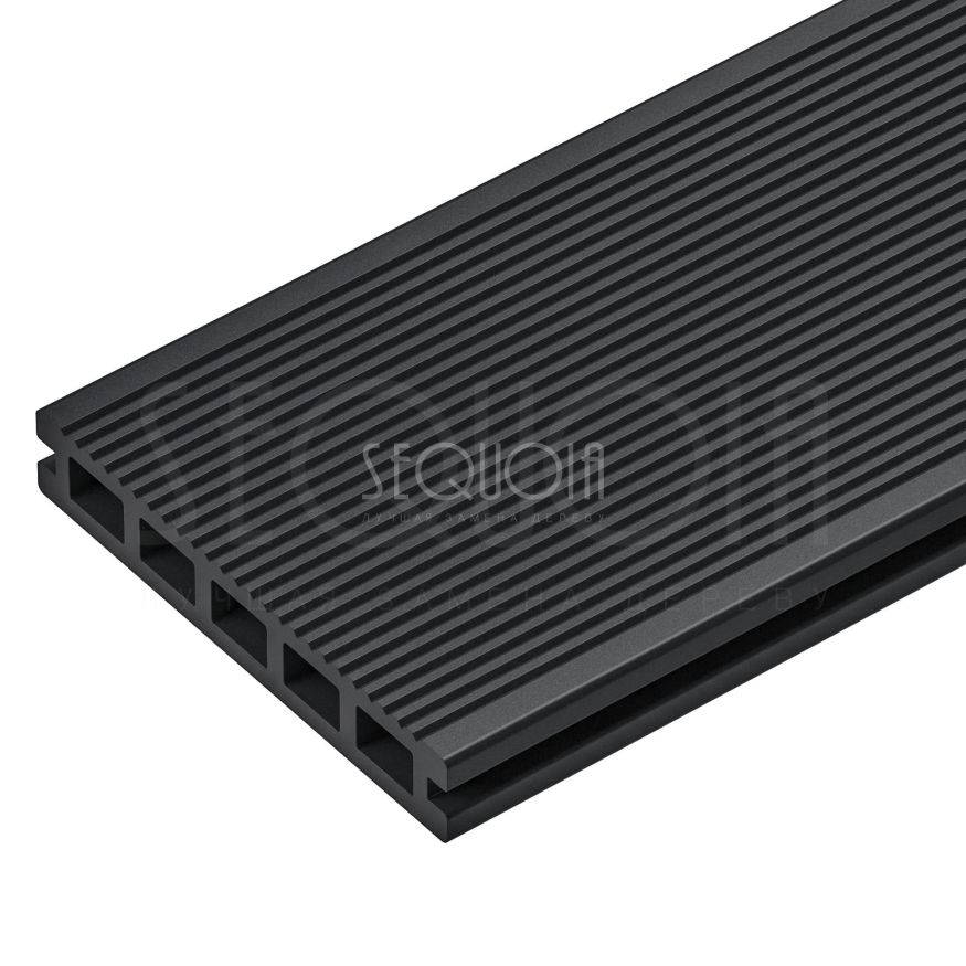 Доска террасная ДПК 3D SEQUOIA Evolution WOOD BLACK купить в Адлере
