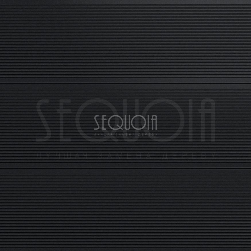 Доска террасная ДПК 3D SEQUOIA Evolution WOOD BLACK купить в Адлере