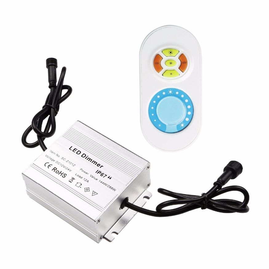 LED Диммер IP67 с дистанционным управлением до 60W Woodvex купить в Адлере