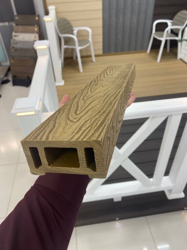 Перила для ограждений из ДПК EasyDecking, Wood-X, Дуб купить в Адлере