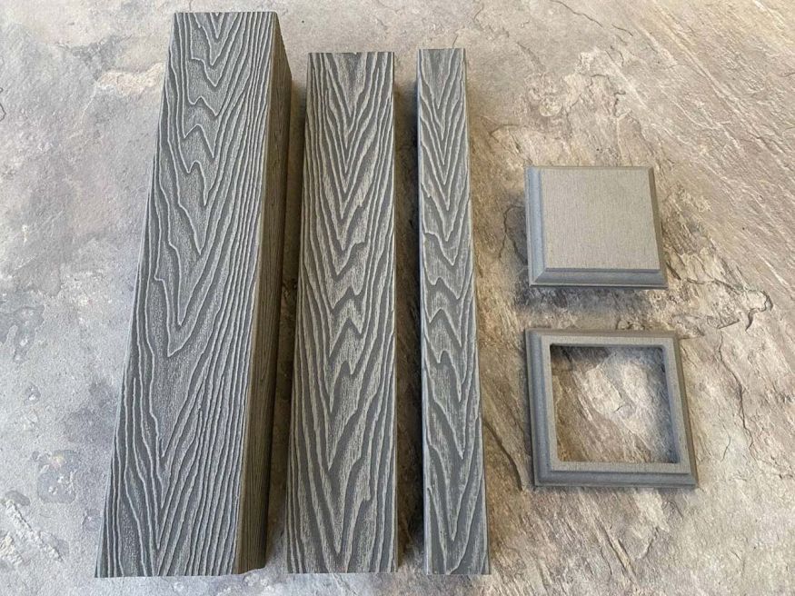 Балясина для ограждений из ДПК EasyDecking, Wood-X, Серый купить в Адлере