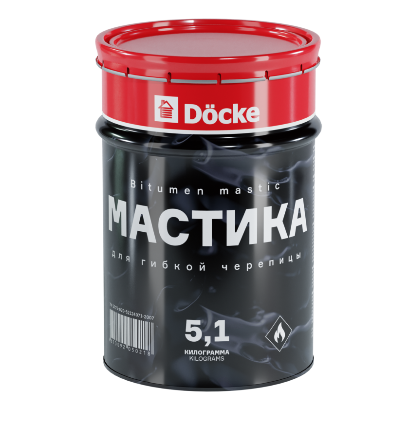 Мастика 5 кг Docke купить в Адлере