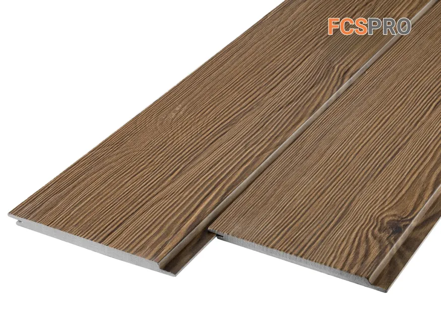 Фиброцементная панель FCSPRO Decor Wood Click Масляная лиственница купить в Адлере