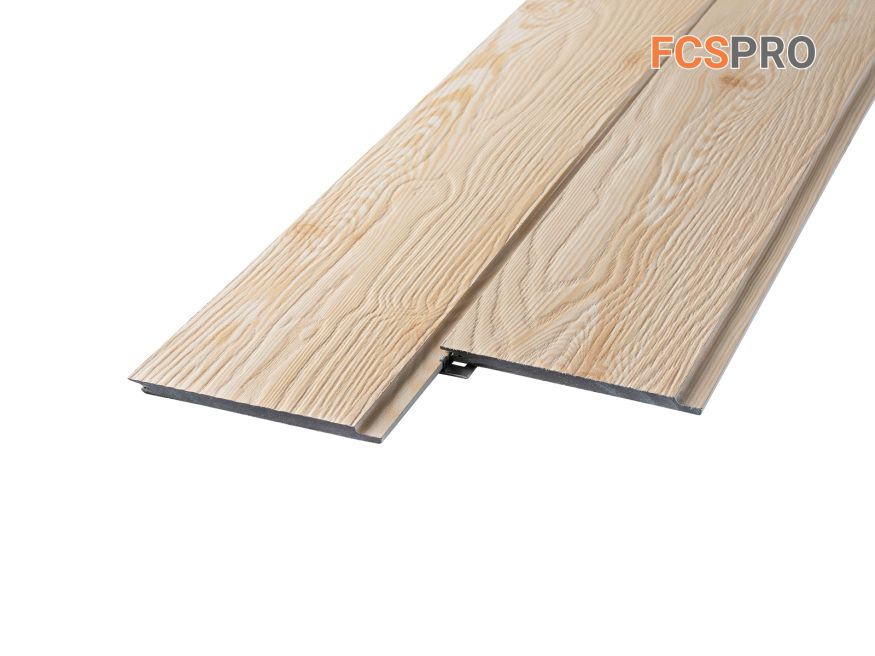 Фиброцементная панель FCSPRO Decor Wood Click Лиственница купить в Адлере