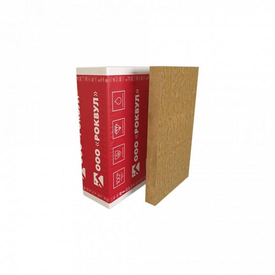 Утеплитель Rockwool РУФ БАТТС Н Оптима 50х600х1000.6шт.3.6м2.0.18м3 (32упак.палл) Rockwool купить в Адлере