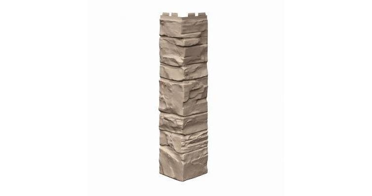 Угол наружный VOX Solid Stone Lazio светлая глина камень купить в Адлере