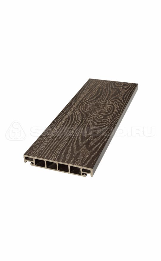 Террасная доска SaveWood, SW Salix (T), Темно-коричневый купить в Адлере