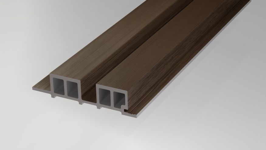 Реечная панель Woodwex, Lines, Milk Chocolate купить в Адлере