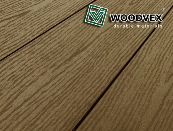 Террасная доска WOODVEX Select из ДПК цвета Кофе купить в Адлере