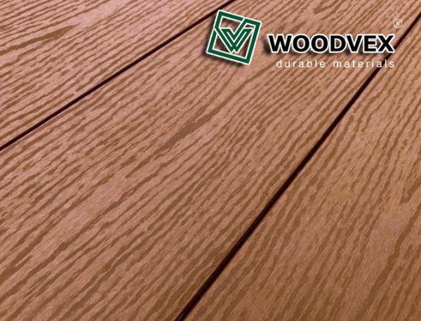 Террасная доска WOODVEX Select из ДПК в цвете Терракота купить в Адлере