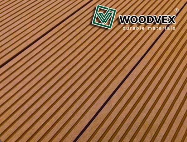 Террасная доска WOODVEX Select из ДПК в цвете Терракота купить в Адлере