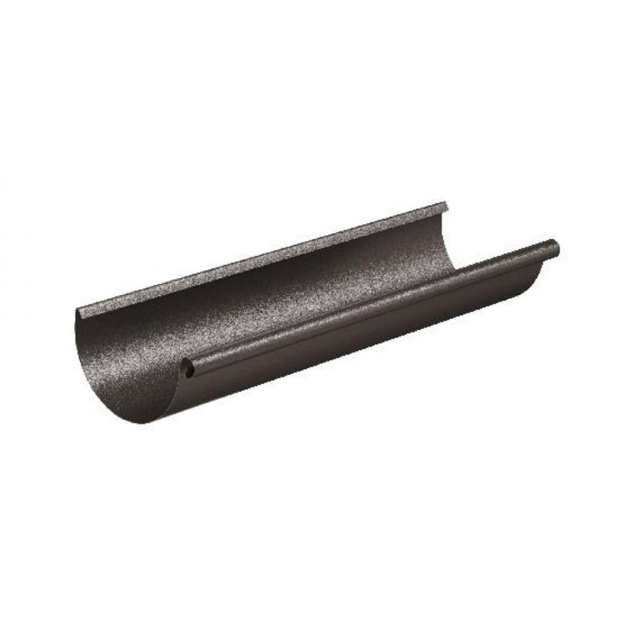 Водосточный желоб Aquasystem RR 32, тёмно-коричневый матовый, 3.00 м, 150/100 купить в Адлере