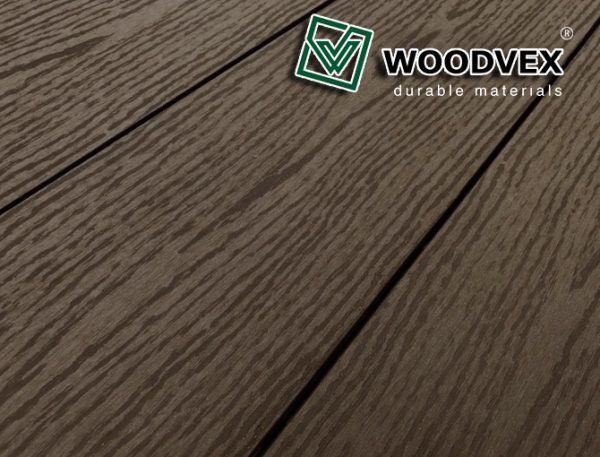 Террасная доска из ДПК WOODVEX Select в цвете Венге купить в Адлере